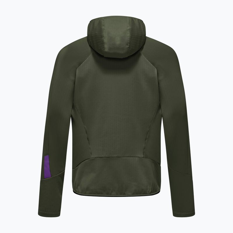 Vyriška vėjui atspari striukė Salewa Pedroc PL 3 HD dark olive 2