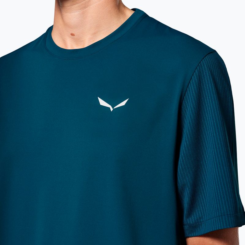 Vyriški marškinėliai Salewa Pedroc Dry Hyb pond blue 4