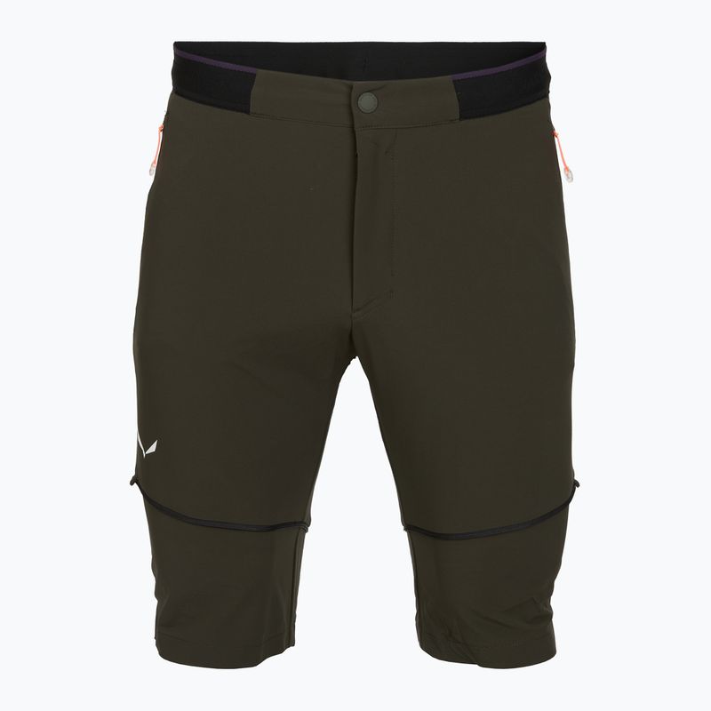 Vyriškos žygio kelnės Salewa Pedroc 3 DST 2IN1 dark olive 5