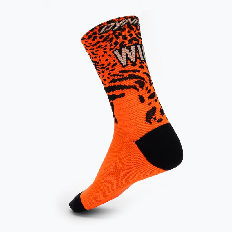 Kojinės DYNAFIT Run Wild Crew ultra orange 2