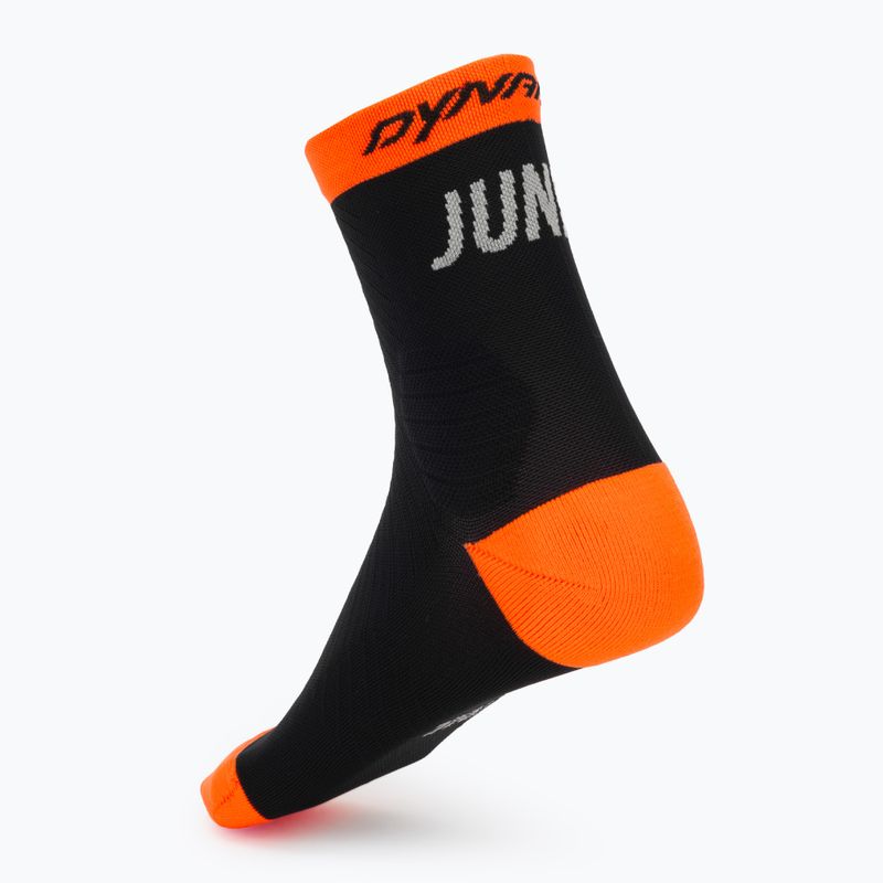 Kojinės DYNAFIT Trail Mid black out ultra orange/4220 2