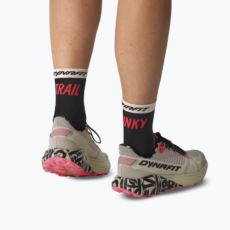 Kojinės DYNAFIT Trail Mid black out overcast/7960 7