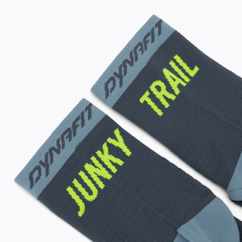 Kojinės DYNAFIT Trail Mid cinder smoke blue/3160 3