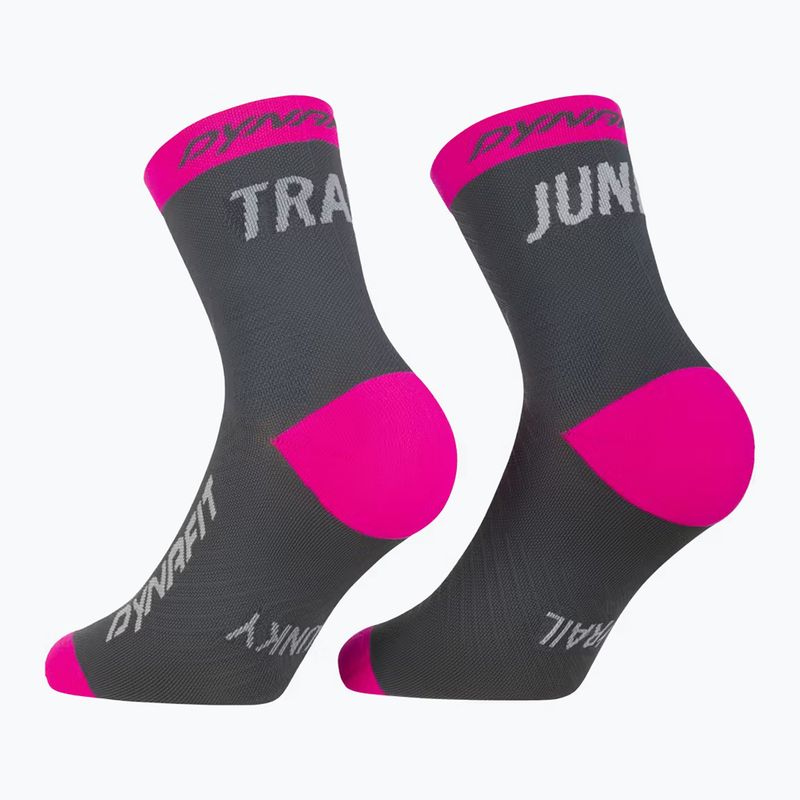 Kojinės DYNAFIT Trail Mid cinder pink glo/6070 6