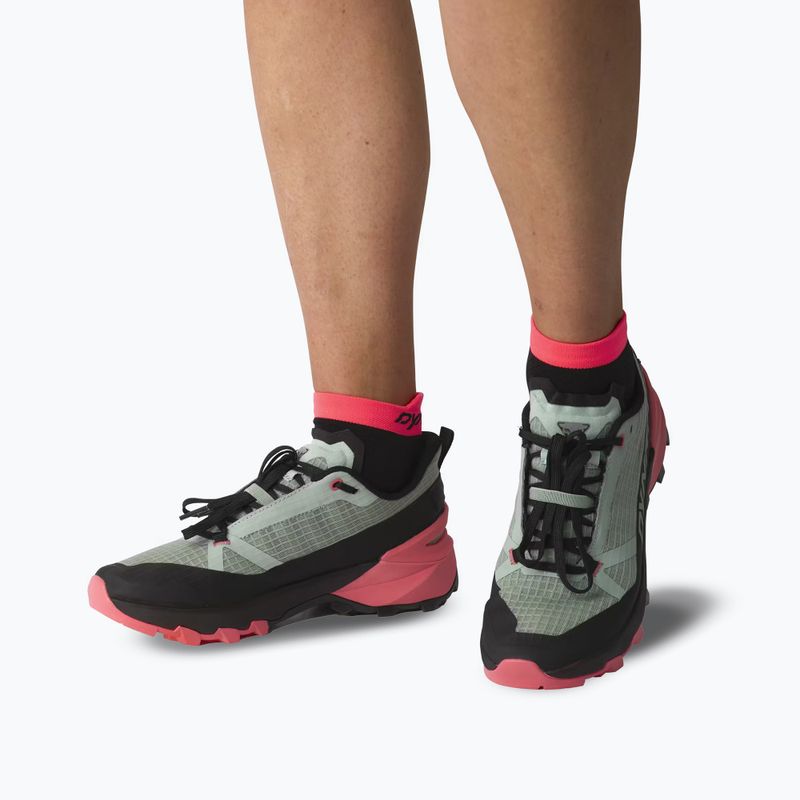 Kojinės DYNAFIT Trail Short black out ultra coral/6A10 2