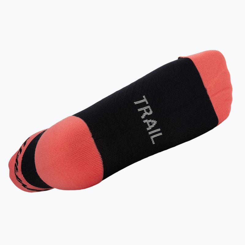 Kojinės DYNAFIT Trail Short black out ultra coral/6A10 4
