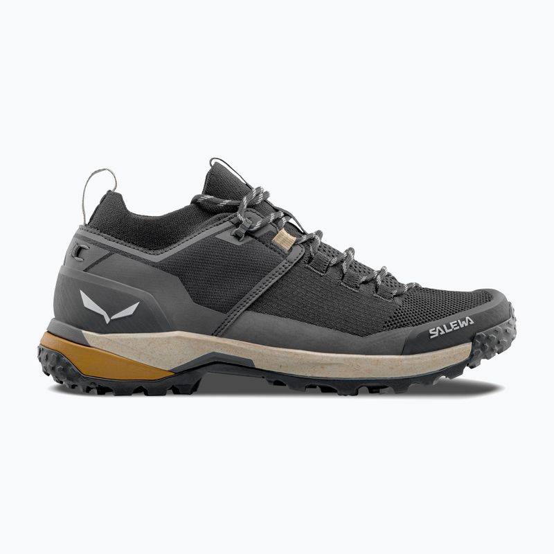 Vyriški žygio batai Salewa Puez 2 Knit Powertex black/black 2