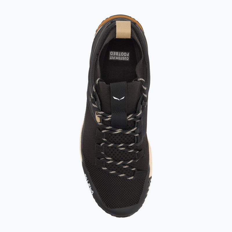 Vyriški žygio batai Salewa Puez 2 Knit Powertex black/black 5