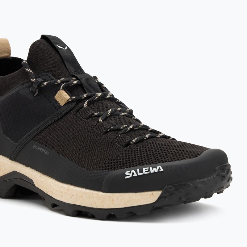 Vyriški žygio batai Salewa Puez 2 Knit Powertex black/black 7