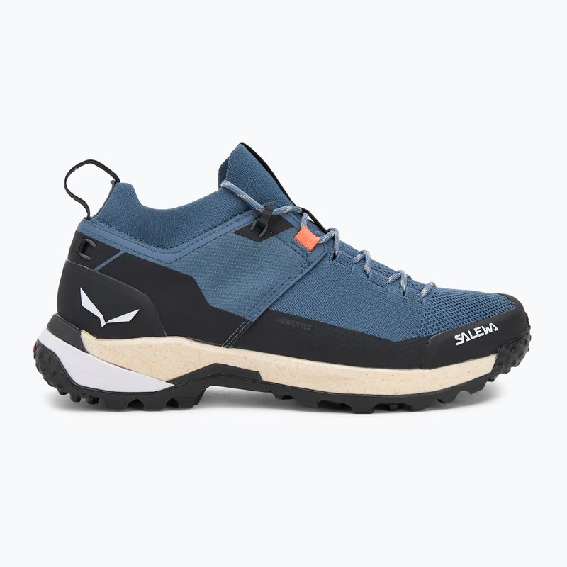 Vyriški žygio batai Salewa Puez 2 Knit Powertex java blue/black 2