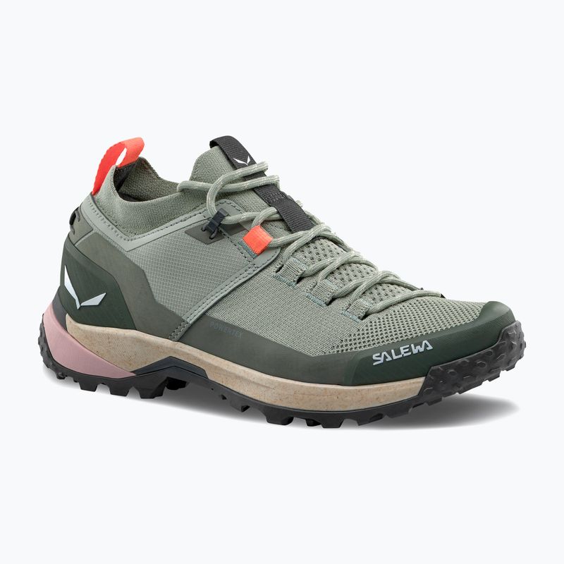Moteriški žygio batai Salewa Puez 2 Knit Powertex shadow/dark olive 8