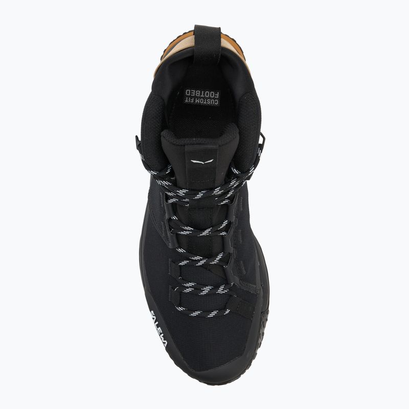 Salewa vyriški trekingo batai Puez 2 Mid Ptx black/black 5