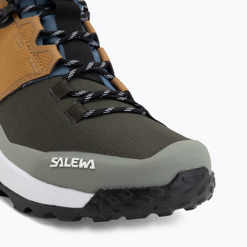 Vyriški žygio batai Salewa Puez 2 Mid Ptx golden brown/shadow 7