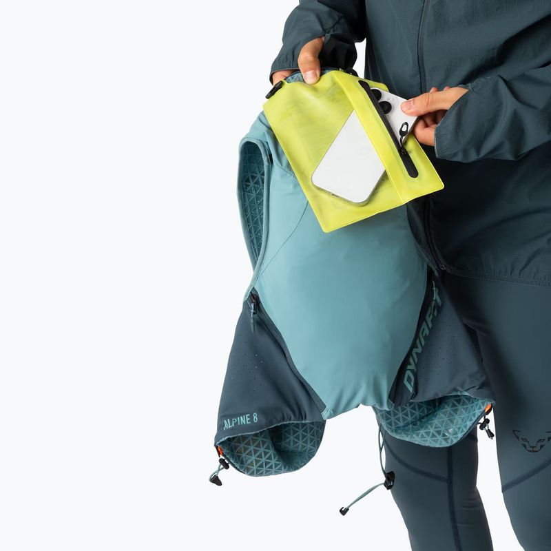 Bėgimo liemenė DYNAFIT Alpine 8 Vest smoke blue/cinder 11