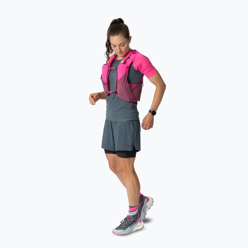 Bėgimo liemenė DYNAFIT Alpine 8 Vest pink glo/amaranth 2
