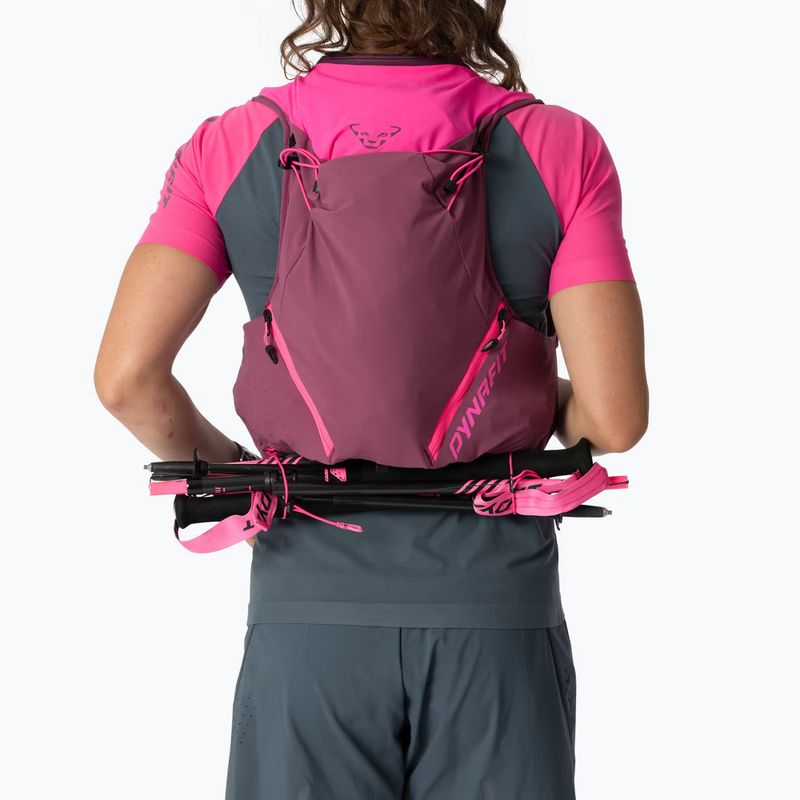 Bėgimo liemenė DYNAFIT Alpine 15 Vest pink glo/amaranth 6