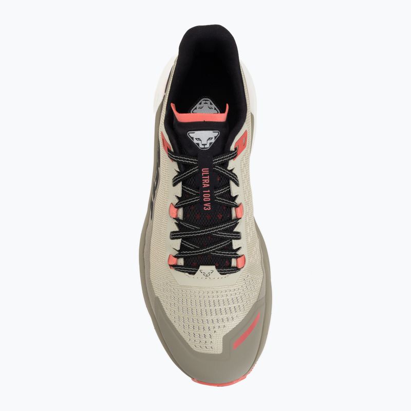 Moteriški bėgimo batai DYNAFIT Ultra 100 V3 rock khaki/overcast 5