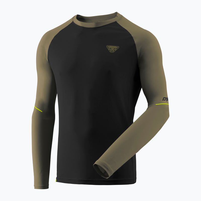 Vyriški bėgimo marškinėliai su ilgomis rankovėmis DYNAFIT Alpine Pro military green/0910 4