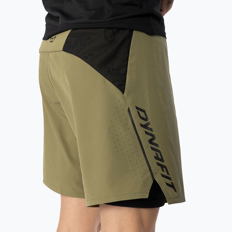 Vyriški bėgimo šortai DYNAFIT Alpine Pro 2IN1 military green 5