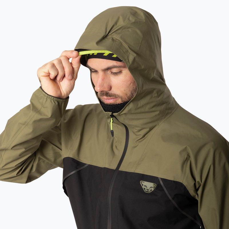 Vyriška bėgimo striukė DYNAFIT Alpine 3L military green/0910 4