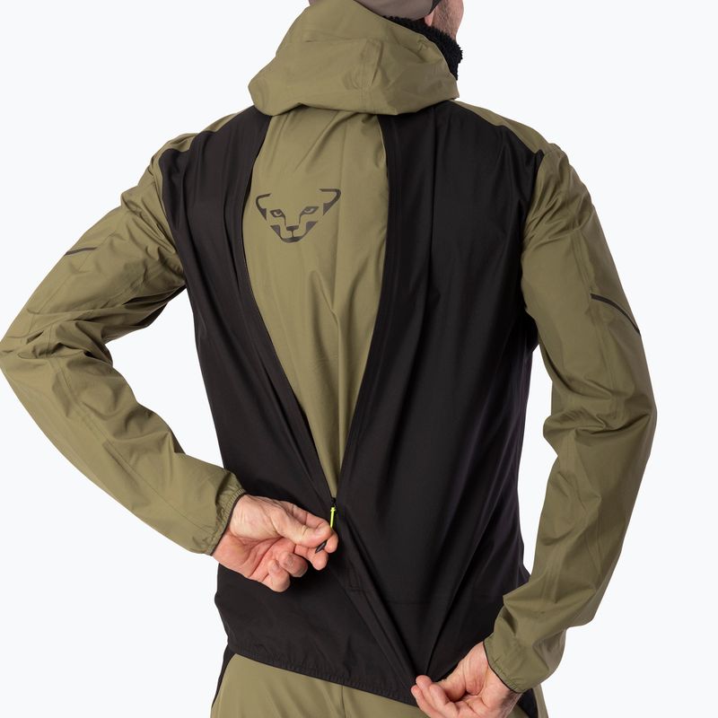 Vyriška bėgimo striukė DYNAFIT Alpine 3L military green/0910 7