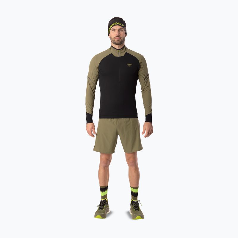 Vyriškas bėgimo džemperis Dynafit Alpine LS 1/2 Zip Tee military green/0910 2