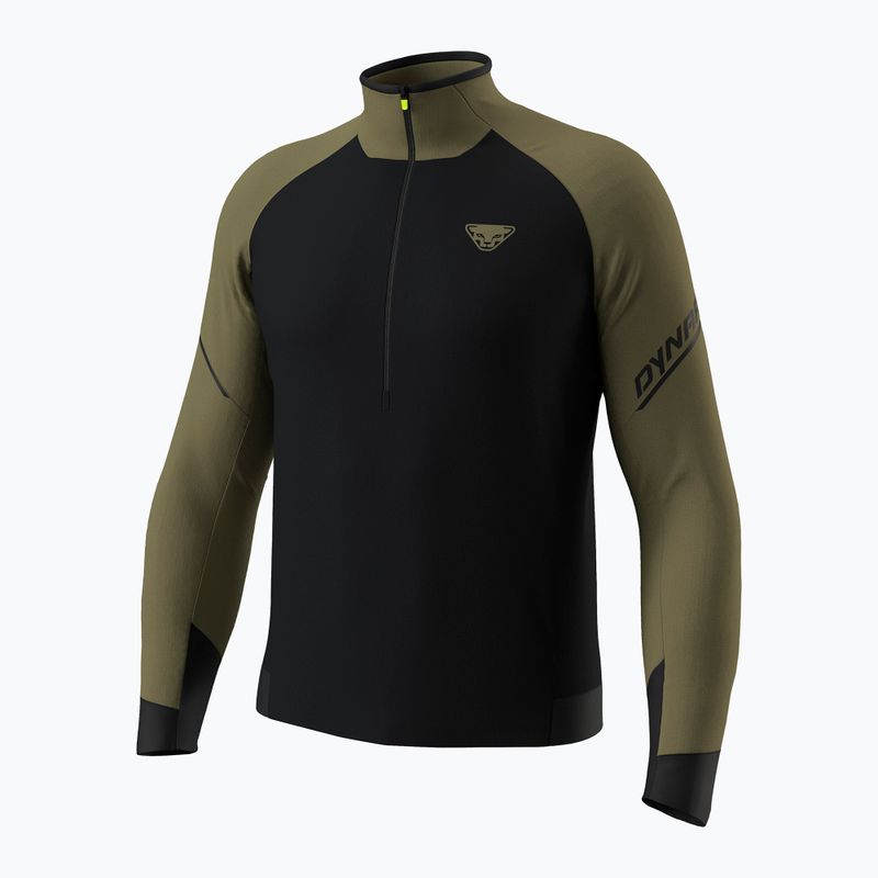 Vyriškas bėgimo džemperis Dynafit Alpine LS 1/2 Zip Tee military green/0910 7