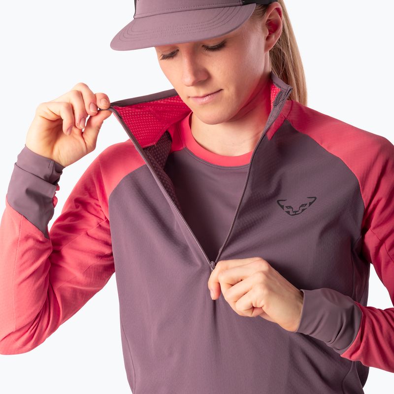 Moteriškas bėgimo džemperis Dynafit Alpine LS 1/2 Zip Tee cabana/6A90 4