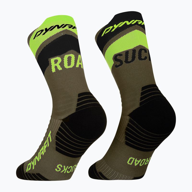 Kojinės DYNAFIT Ultra Crew military green ultra y./5a30 2
