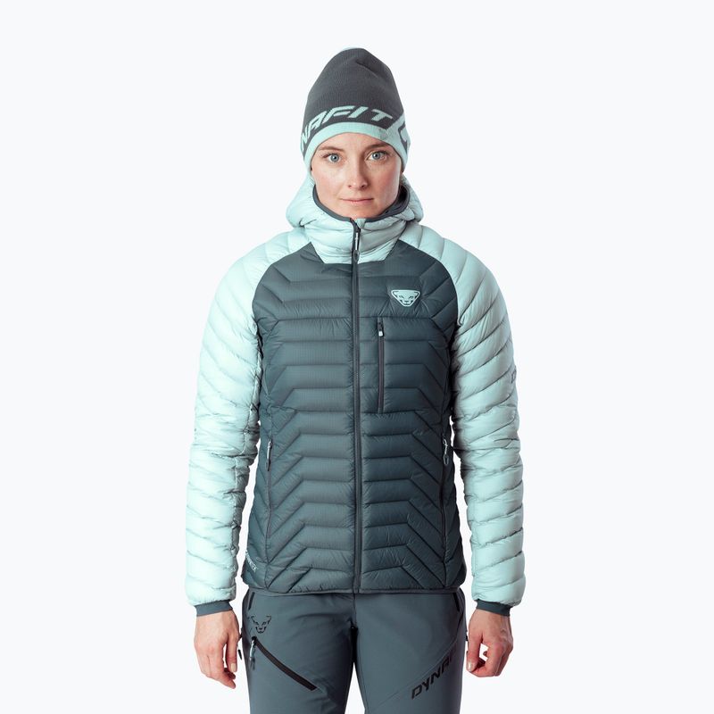 Moteriška kalnų slidinėjimo striukė DYNAFIT Radical RDS Down Hooded Jacket cloud blue/0720