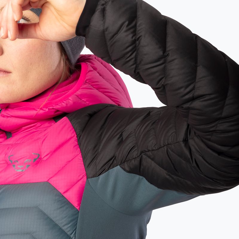 Moteriška kalnų slidinėjimo striukė DYNAFIT Radical RDS Down Hooded Jacket black out/6550/0720 5