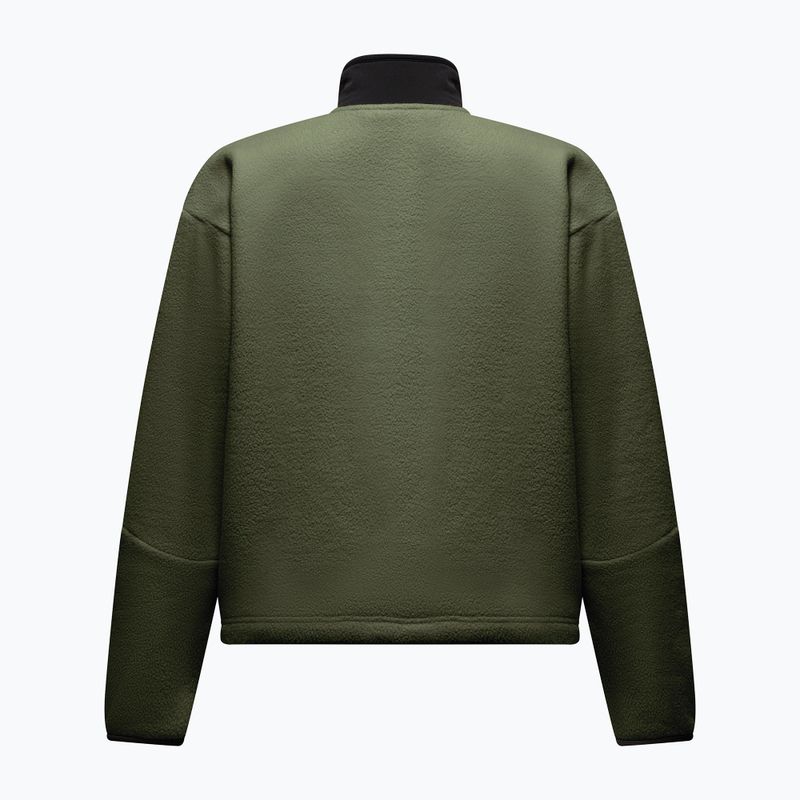 Moteriškas flisinis džemperis Salewa Fanes Full Zip Faded Green 2