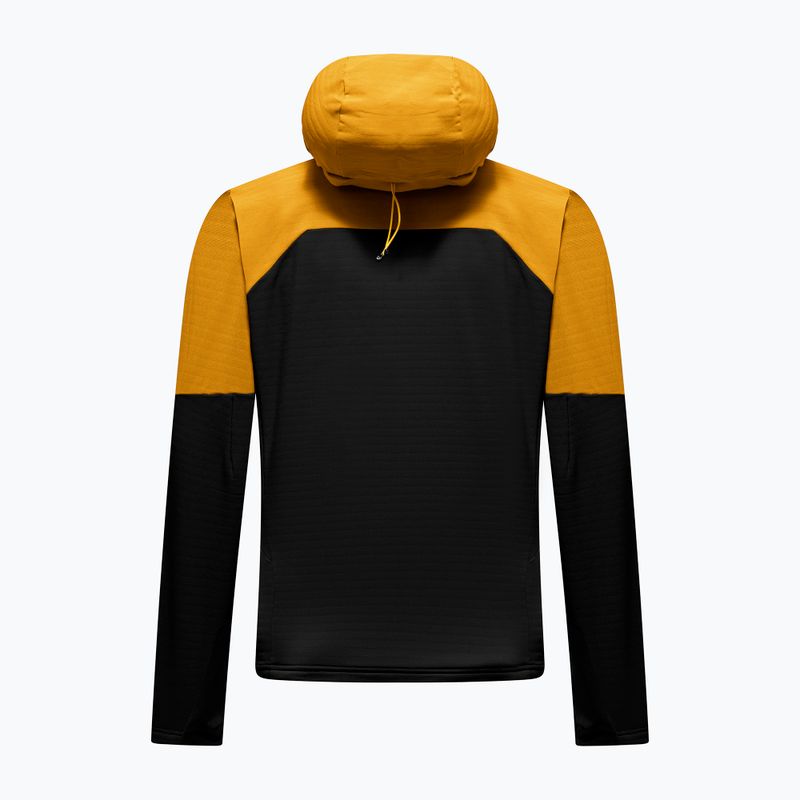 Vyriškas flisinis džemperis Salewa Ortles Fleece Pro Hooded Gold/0910 2