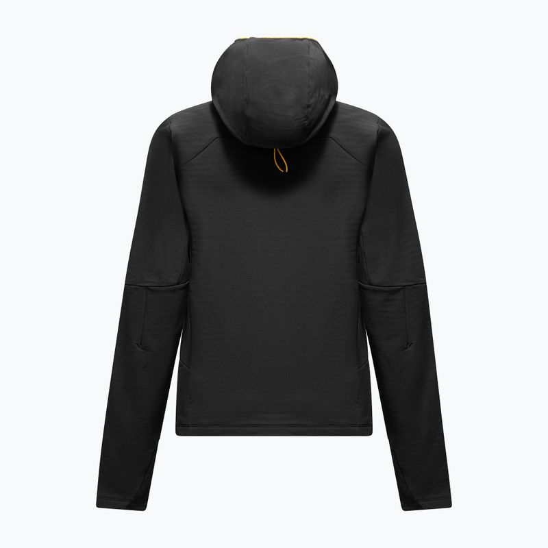 Moteriškas flisinis džemperis Salewa Ortles Fleece Pro Hooded Black Out 2
