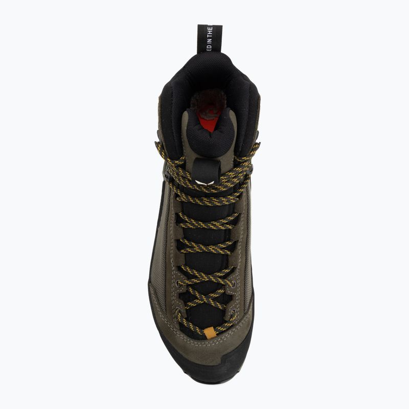 Vyriški aukštikalnių batai Salewa MTN Trainer 3 Tech Mid GTX išblukusi žalia/miško naktis 5