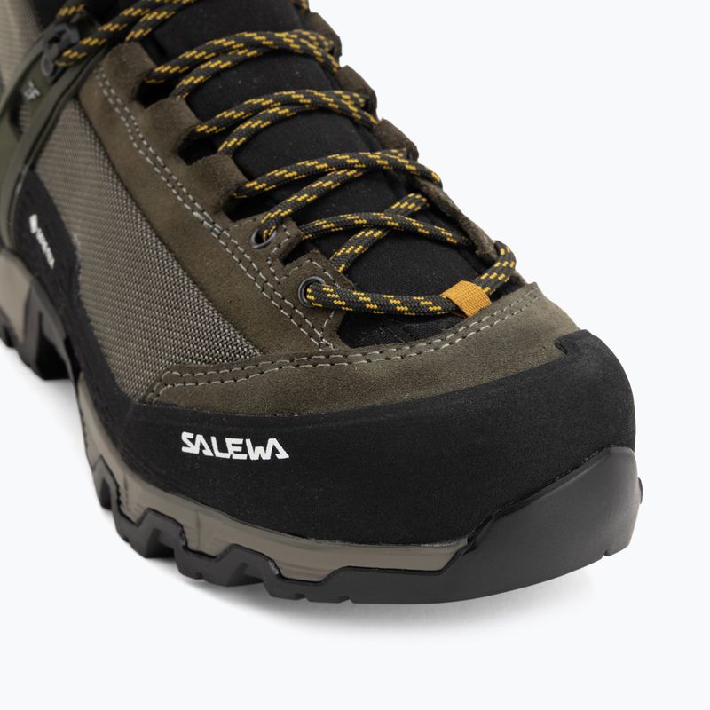 Vyriški aukštikalnių batai Salewa MTN Trainer 3 Tech Mid GTX išblukusi žalia/miško naktis 7