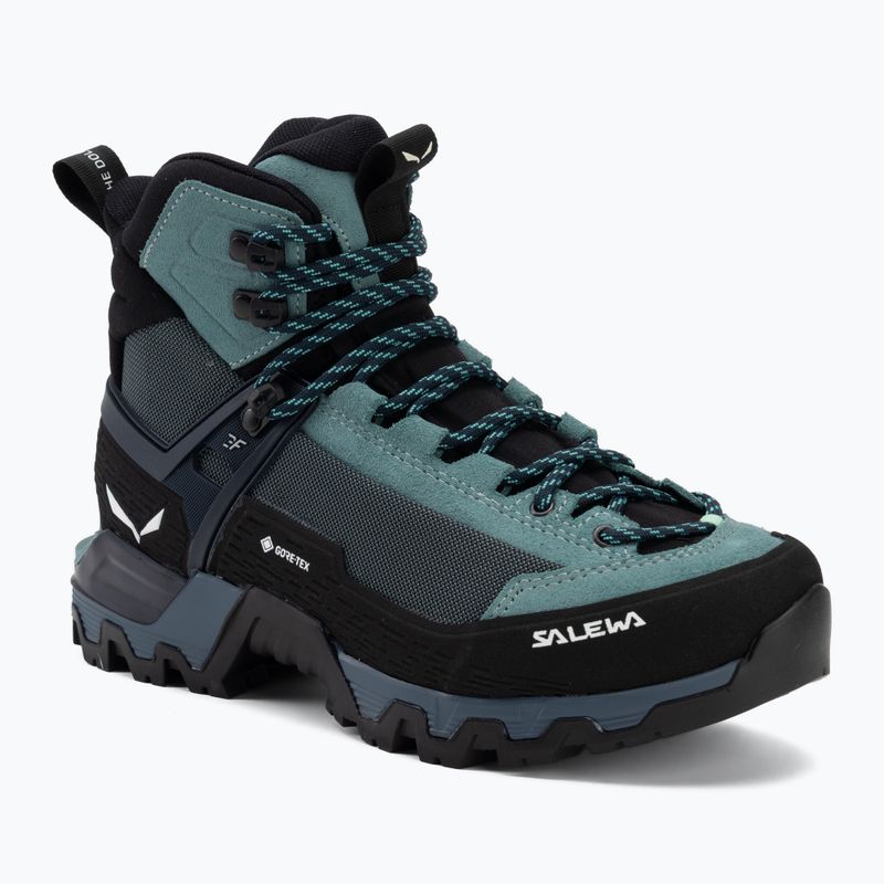Moteriški aukštikalnių batai Salewa MTN Trainer 3 Tech Mid GTX willow/orion blue