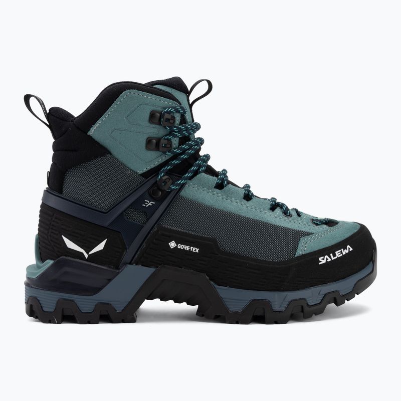 Moteriški aukštikalnių batai Salewa MTN Trainer 3 Tech Mid GTX willow/orion blue 2