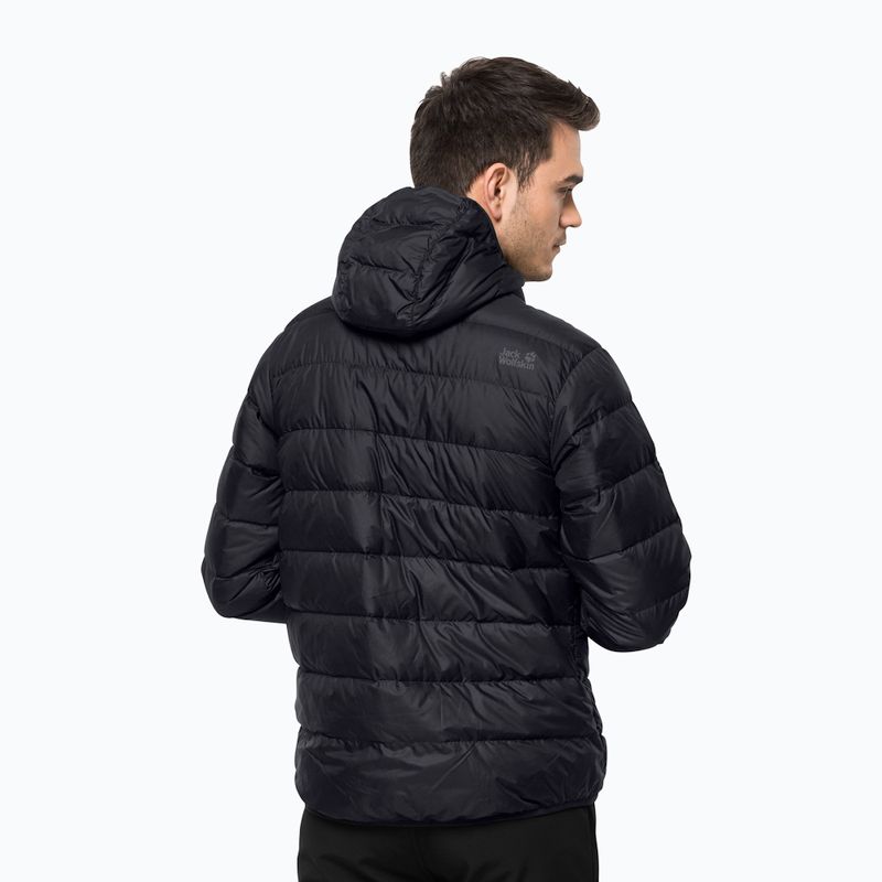 Jack Wolfskin vyriška pūkinė striukė Helium black 1200573_6000 2