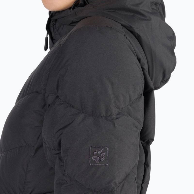 Jack Wolfskin pūkinė striukė Selenium black 1202081_6000 5