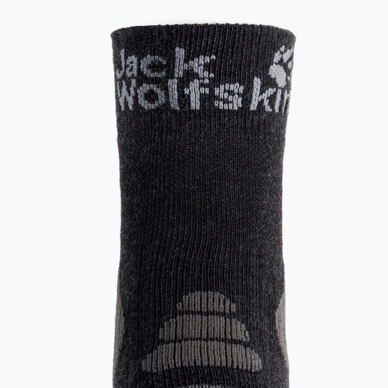 Jack Wolfskin Hiking Pro Classic Cut tamsiai pilkos trekingo kojinės 1904102_6320_357 3