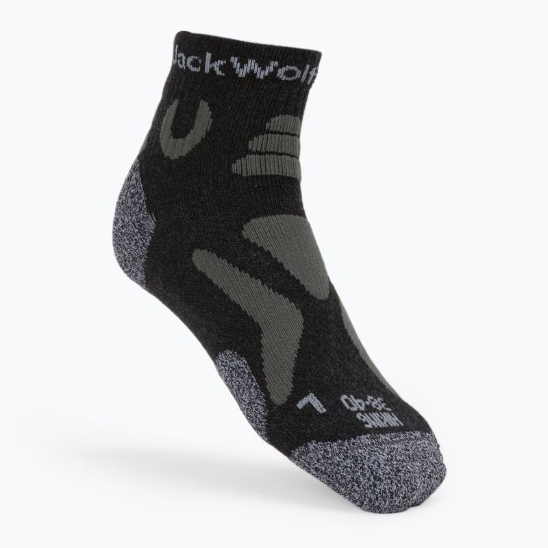 Jack Wolfskin Hiking Pro Low Cut pilkos trekingo kojinės 1904092_6320