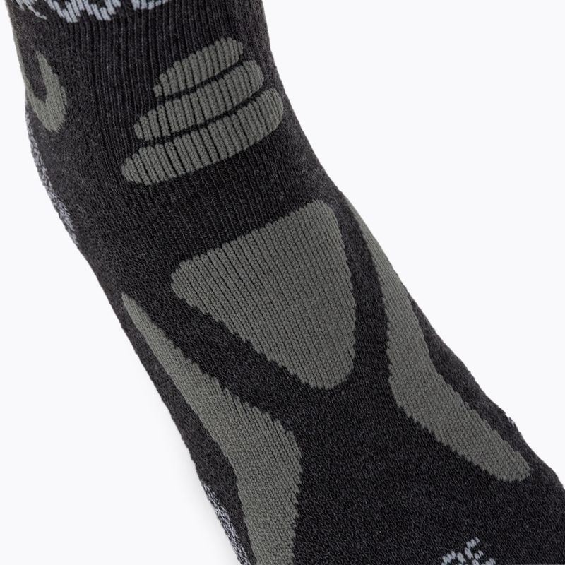 Jack Wolfskin Hiking Pro Low Cut pilkos trekingo kojinės 1904092_6320 3