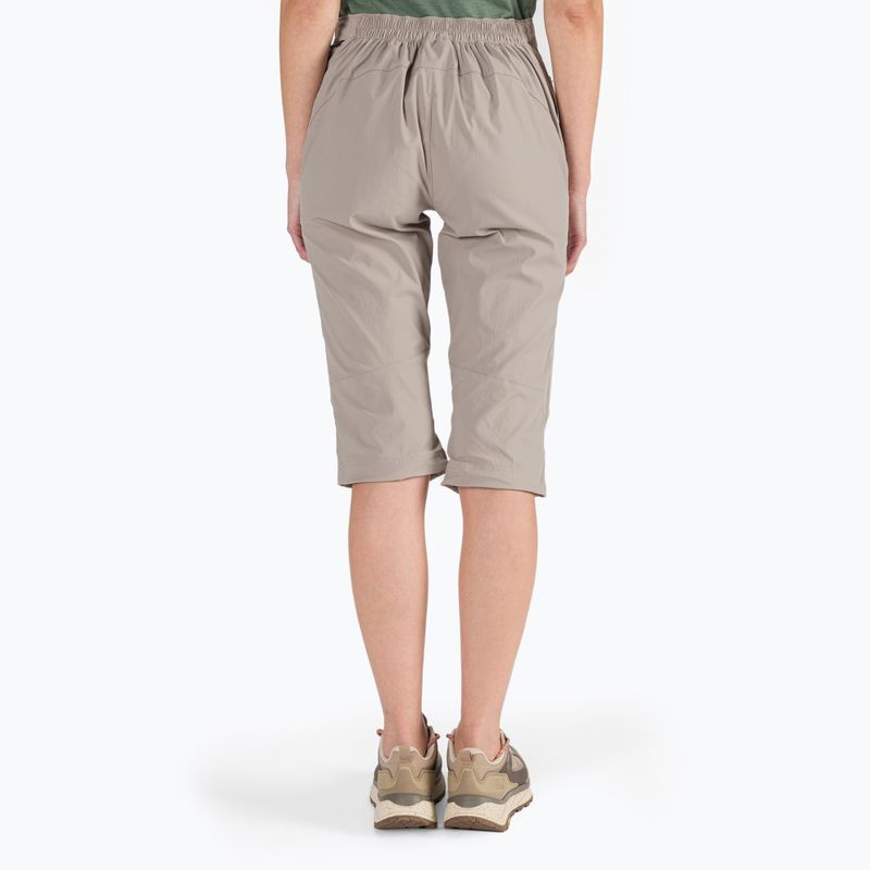 Jack Wolfskin moteriški Activate Light 3/4 softshello šortai beige 1503721_5041 3