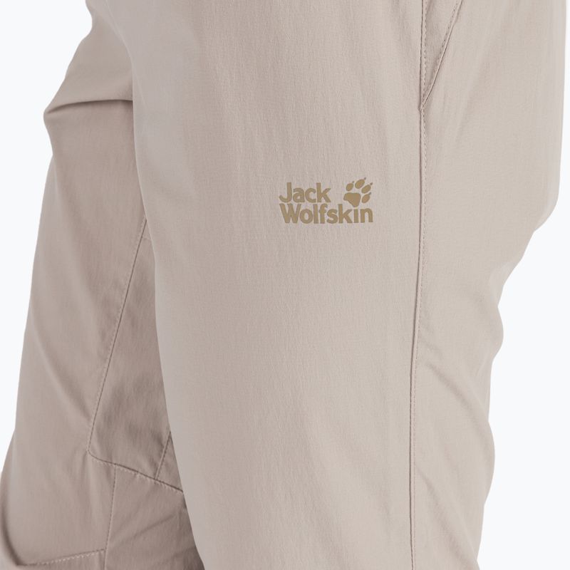 Jack Wolfskin moteriški Activate Light 3/4 softshello šortai beige 1503721_5041 5