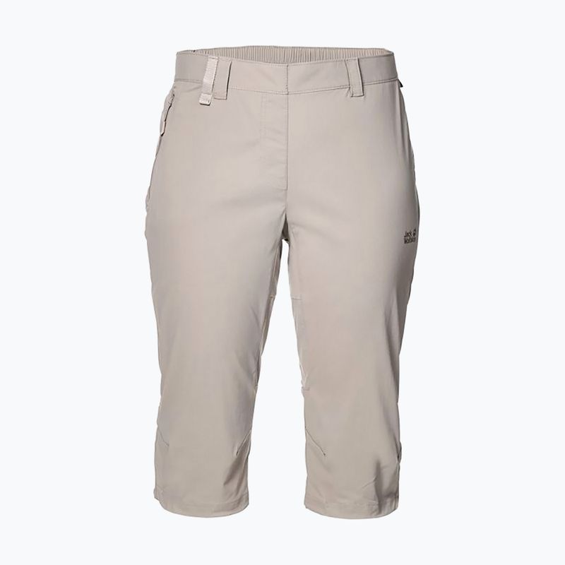 Jack Wolfskin moteriški Activate Light 3/4 softshello šortai beige 1503721_5041 9