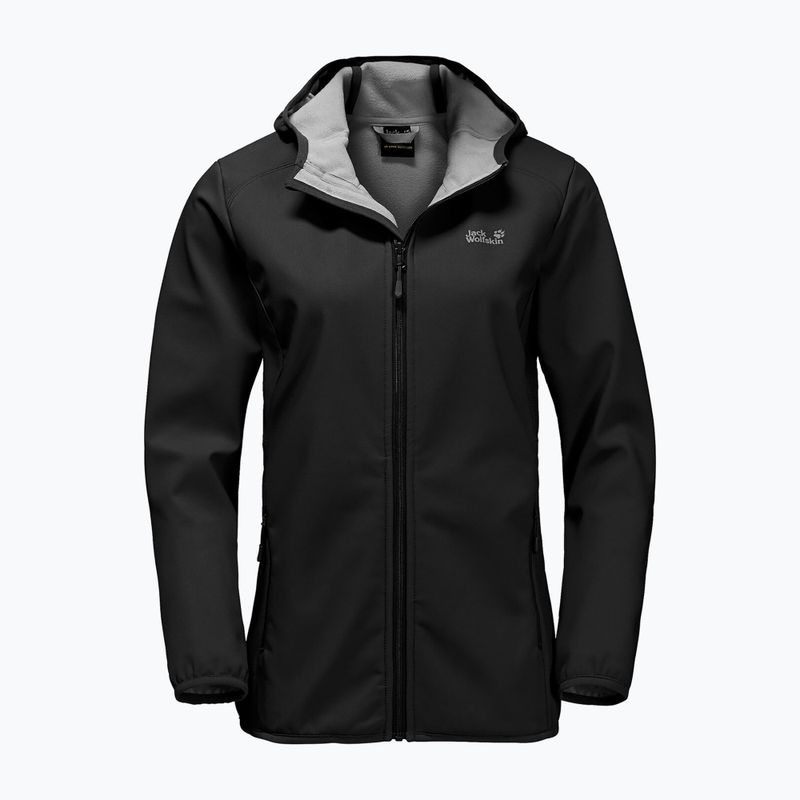 Jack Wolfskin moteriška softshell striukė Northern Point black 1304011_6001