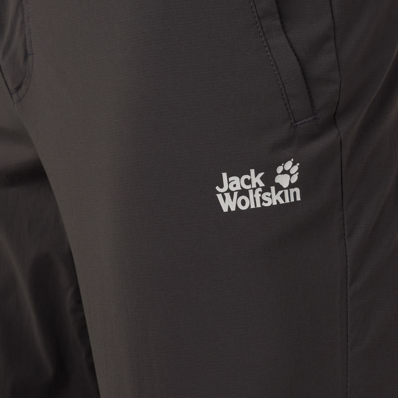 Jack Wolfskin vyriškos Activate Light softshello kelnės tamsiai pilkos 1503772_6350 6