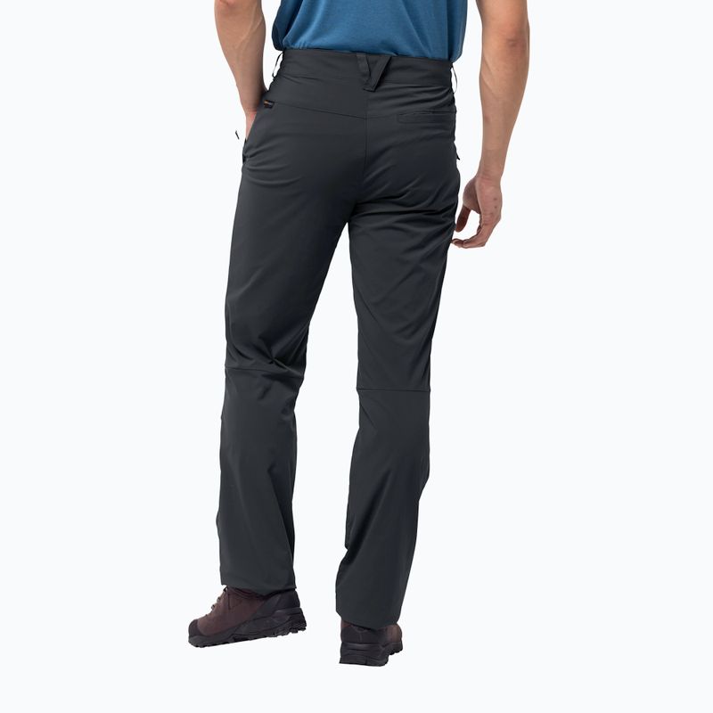 Jack Wolfskin vyriškos Activate Light softshello kelnės tamsiai pilkos 1503772_6350 2