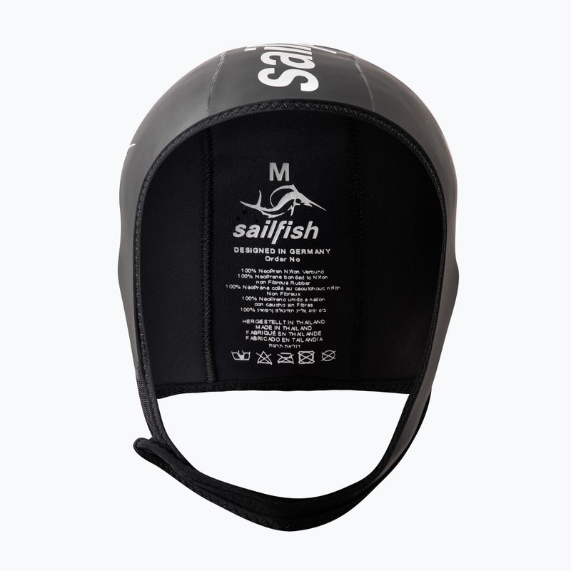 Sailfish Silikoninė plaukimo kepurė juoda NEOPRENE CAP 5